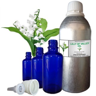 lily of the valley essential oil, 100% Pure & Natural - 10 ML To 100 ML Therapeutic & Undiluted